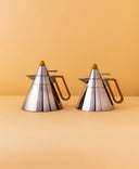 Shomokh Flask Set 2 Pcs Steel Insulated Flask Close-Up Detail REEMA Art
