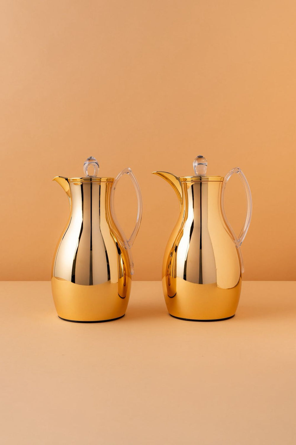 Anwaar Flask Set 2 Pcs 1L Stainless Steel Insulated Arabic Flask Glass Inner REEMA Art
