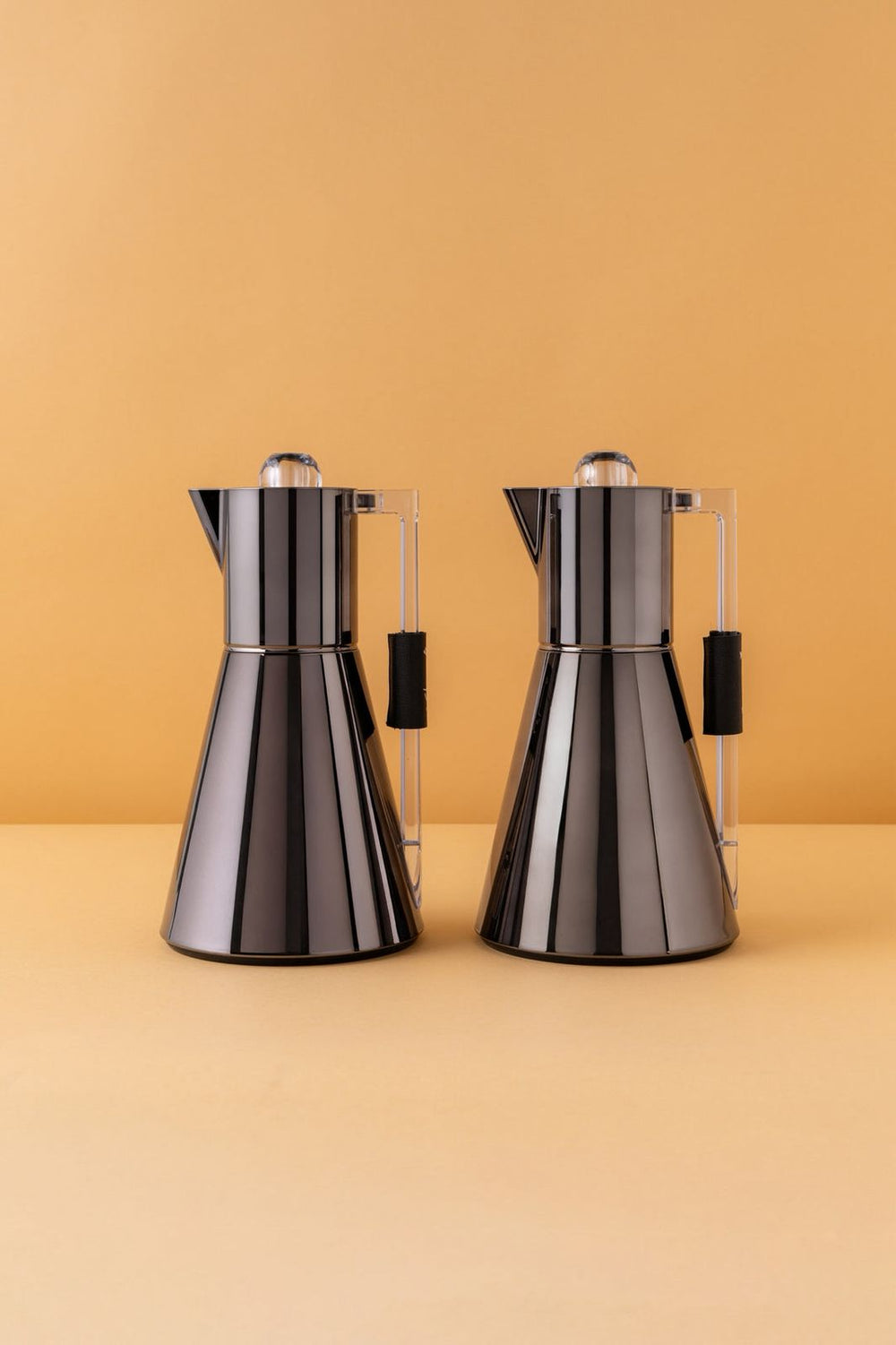 Zomoruda Flask Set 2 Pcs 1L ABS Thermoplastic Insulated Arabic Flask Glass Inner 