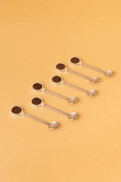 HF6 Stainless Steel Teaspoon Set 6 Pcs Arabic Tea Spoons REEMA Art
