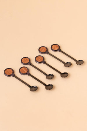  HF6 Stainless Steel Teaspoon Set 6 Pcs View 2 REEMA Art

