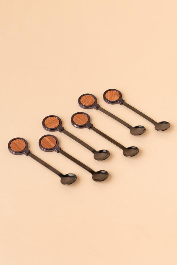  HF6 Stainless Steel Teaspoon Set 6 Pcs View 2 REEMA Art
