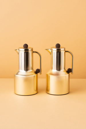 Tejaan Flask Set 2 Pcs 1L Steel Insulated Flask Detail View REEMA Art
