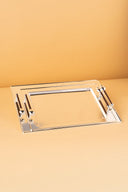 TP2 Rectangular Steel Serving Tray Set 2 Pcs View 5 REEMA Art
