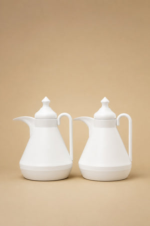 Nadda Flask Set 2 Pcs 1L Insulated Flask Side View REEMA Art
