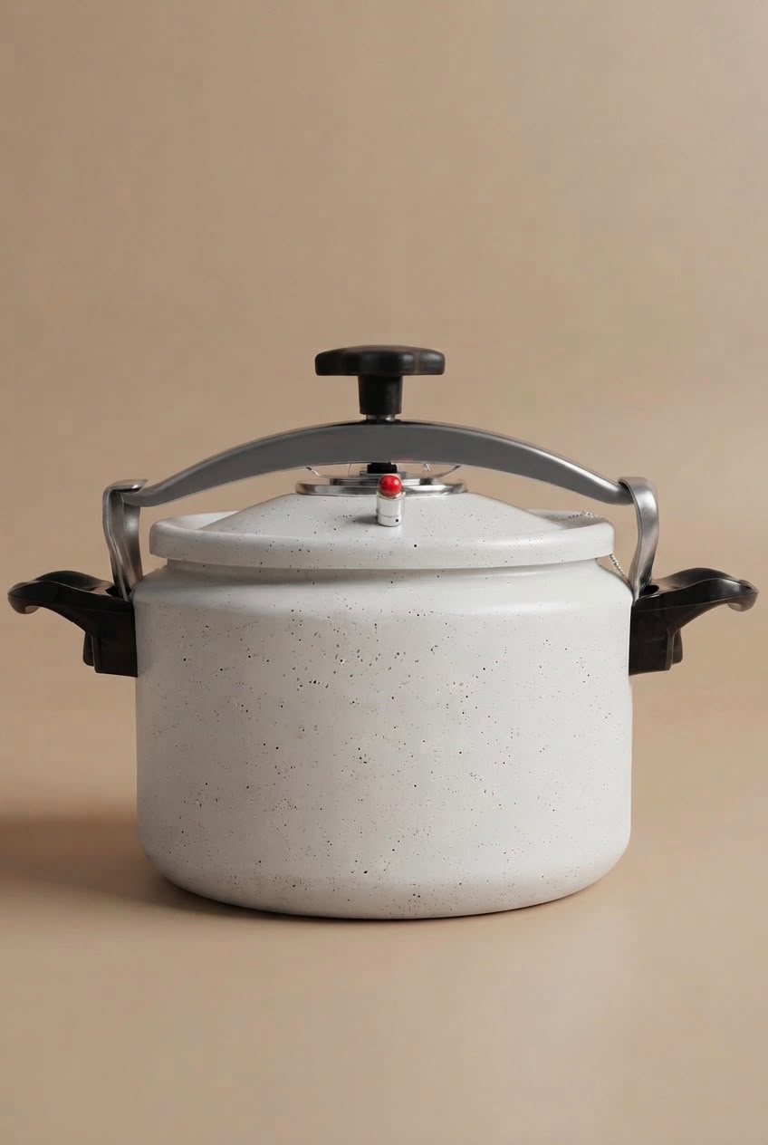 Saif Plus Camping Aluminum Pressure Cooker Lightweight Safety Valve 10-Year Guarantee REEMA Art
